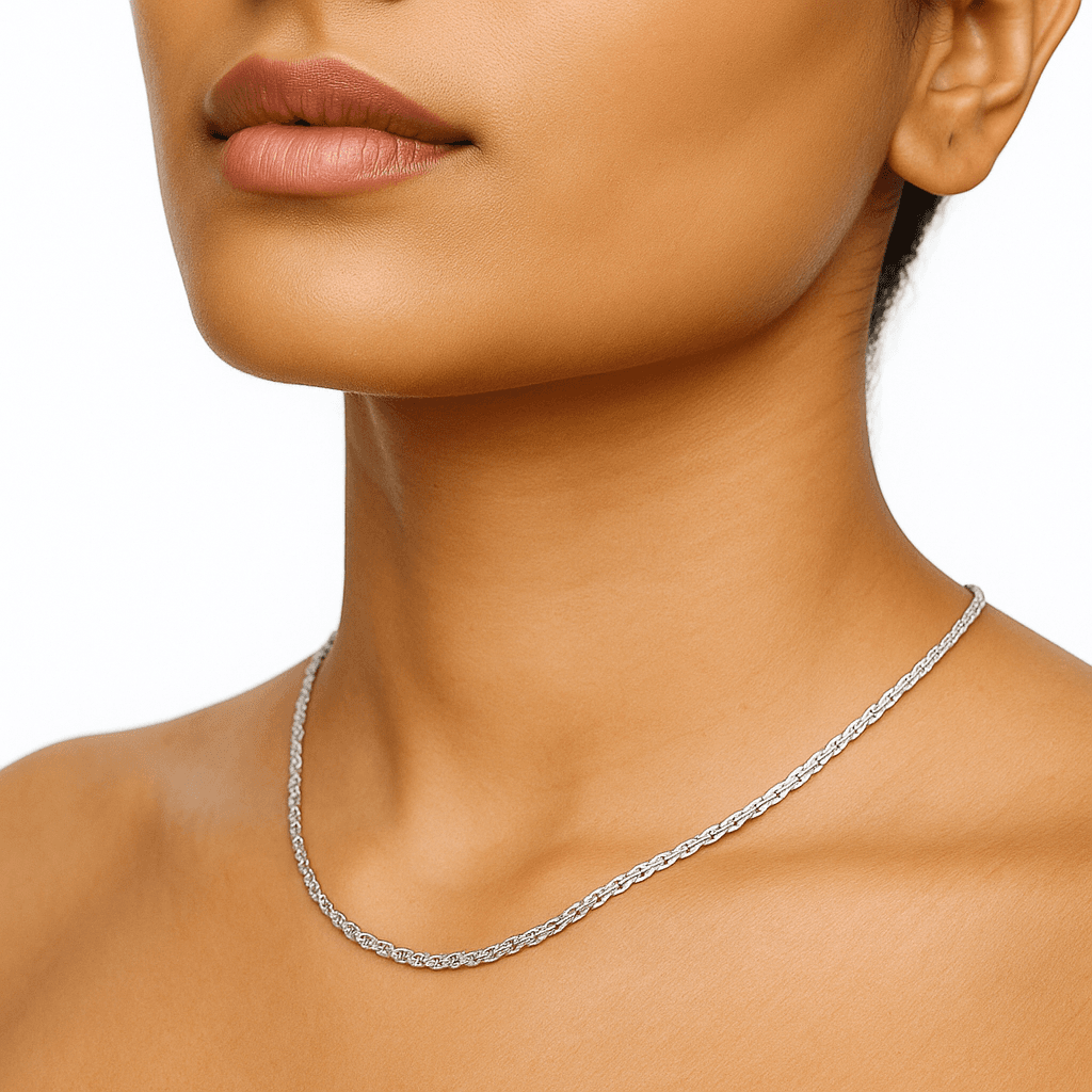 Silver Rasa Chain for Men and Women - alternate view